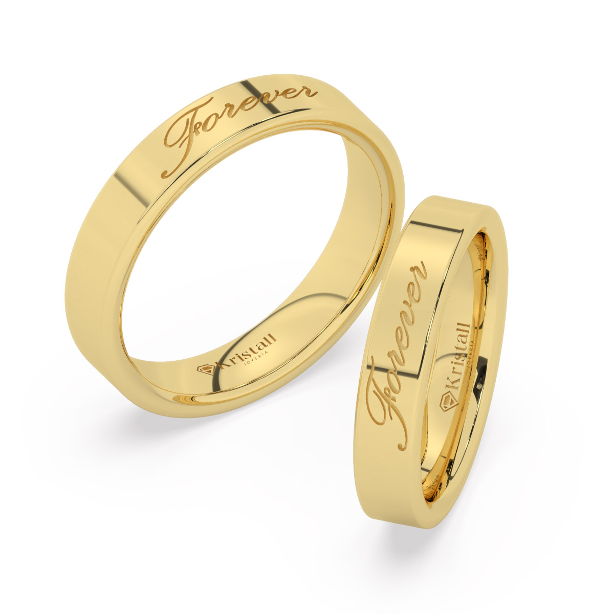 Joyería Grabar Anillo Anillos De Promesa Con Grabado Libre Por