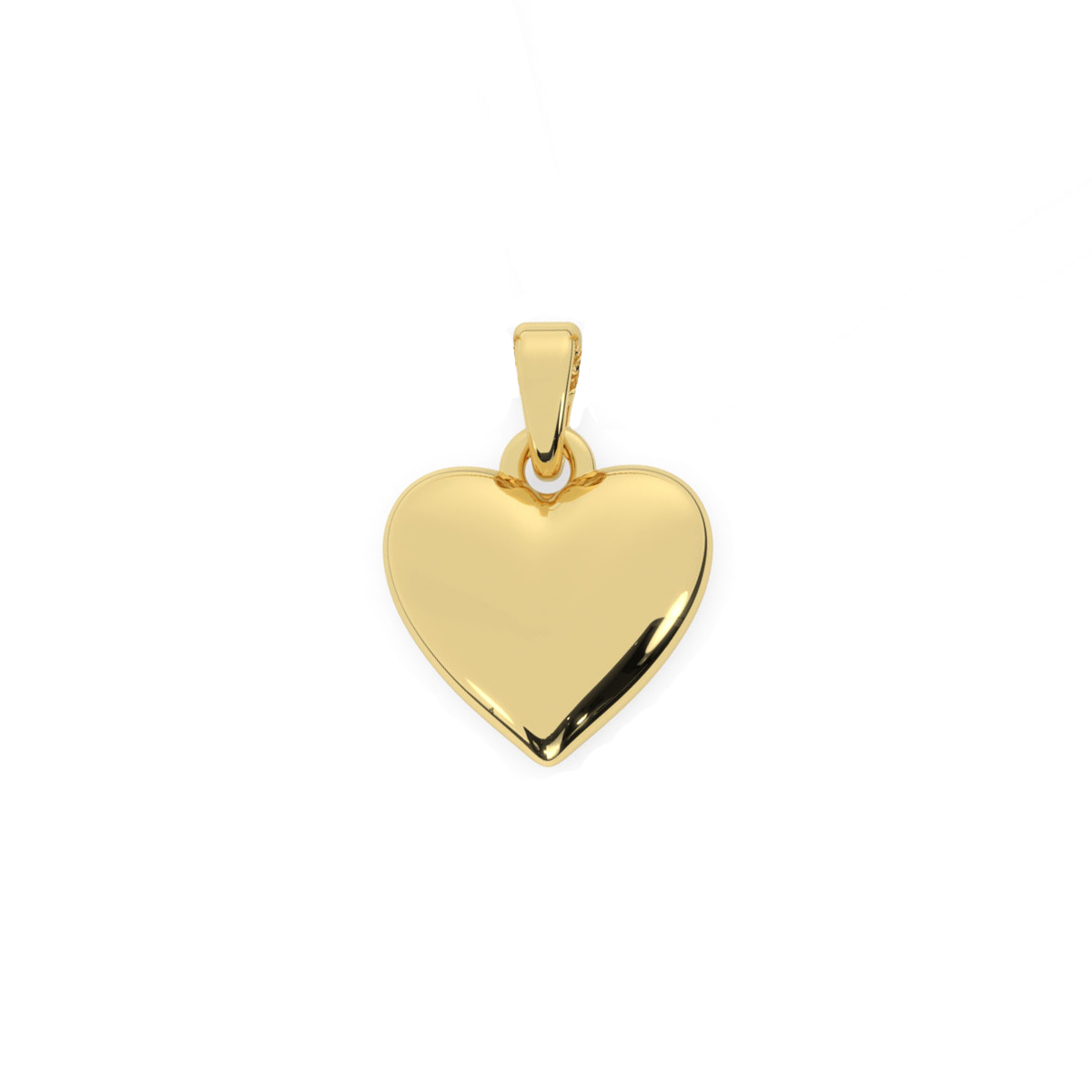 Collar Corazon de oro