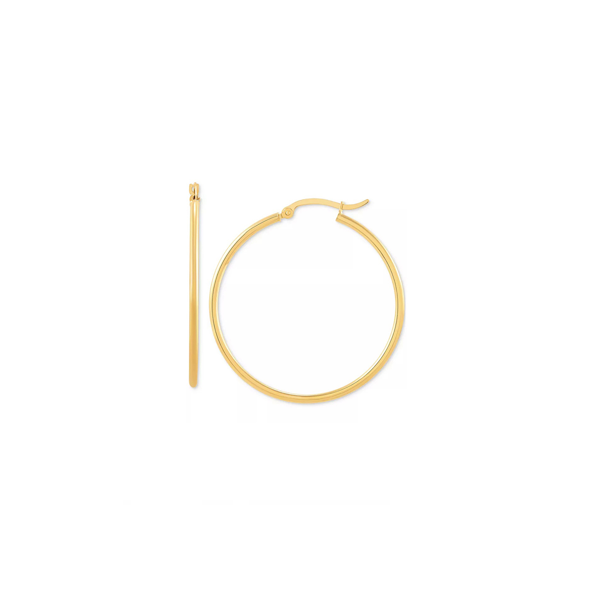 Argollas de oro 18k - 1.5cm