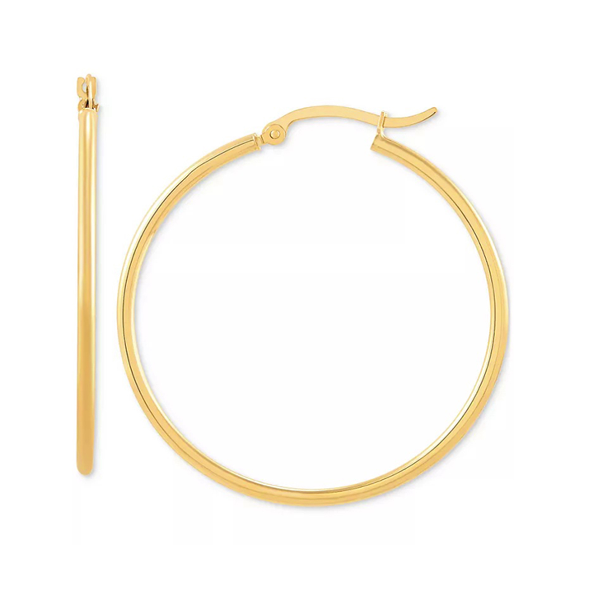 Argollas de oro 18k - 3.0cm