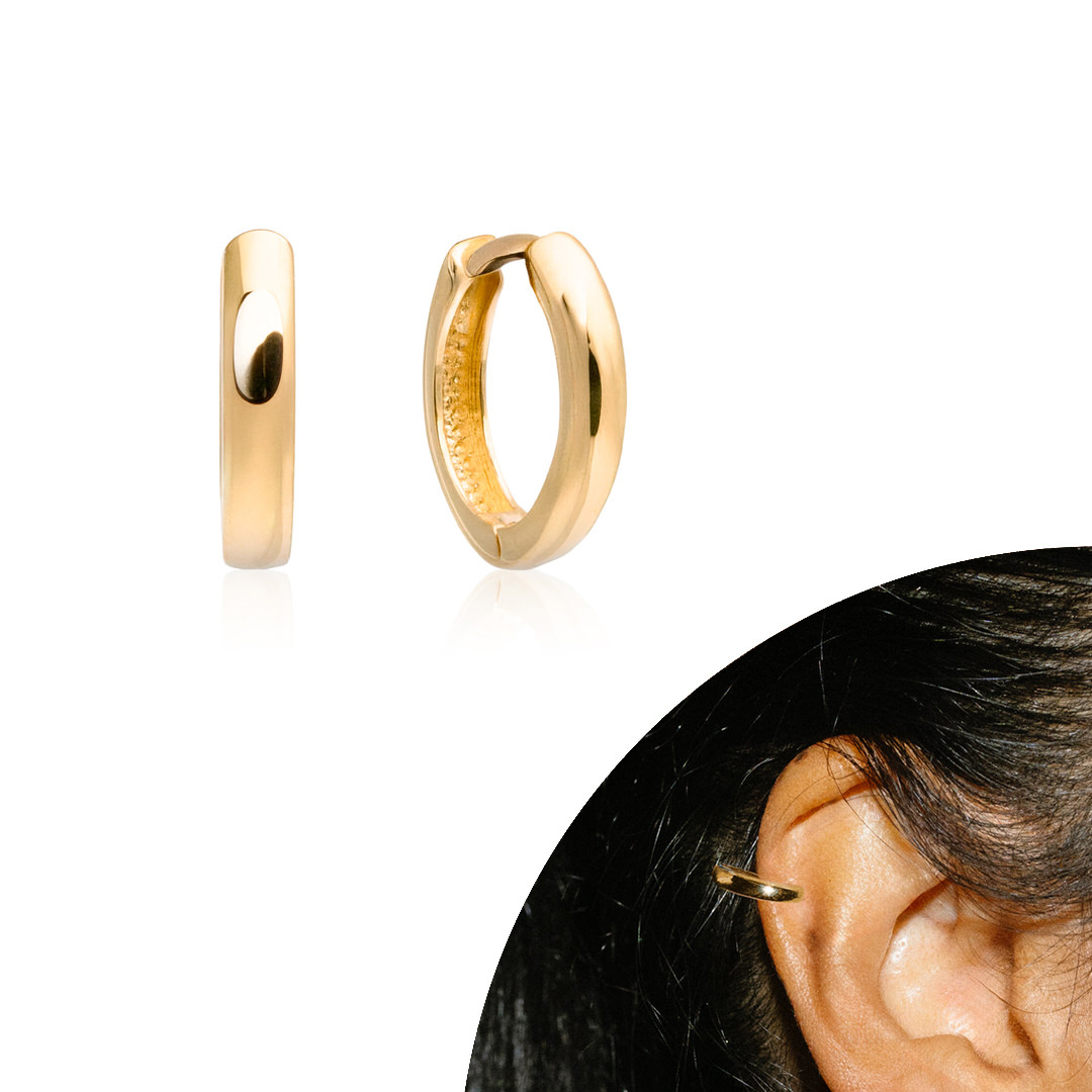 Argollas de oro 18k