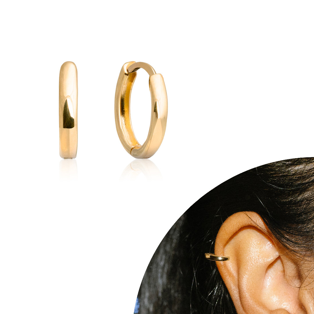 Argollas de oro 18k
