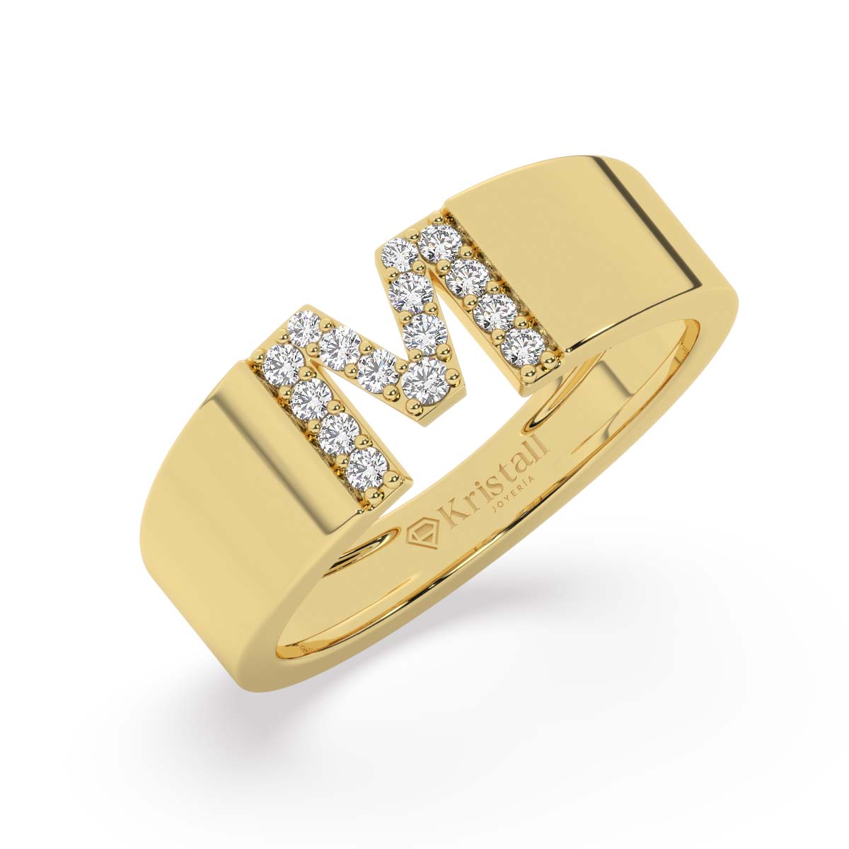 Anillo de oro personalizado