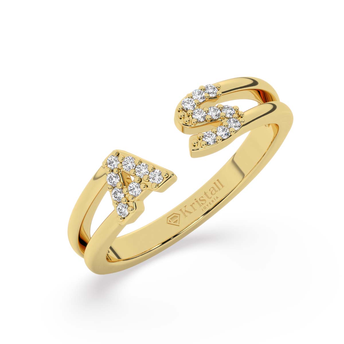 Anillo de oro personalizado