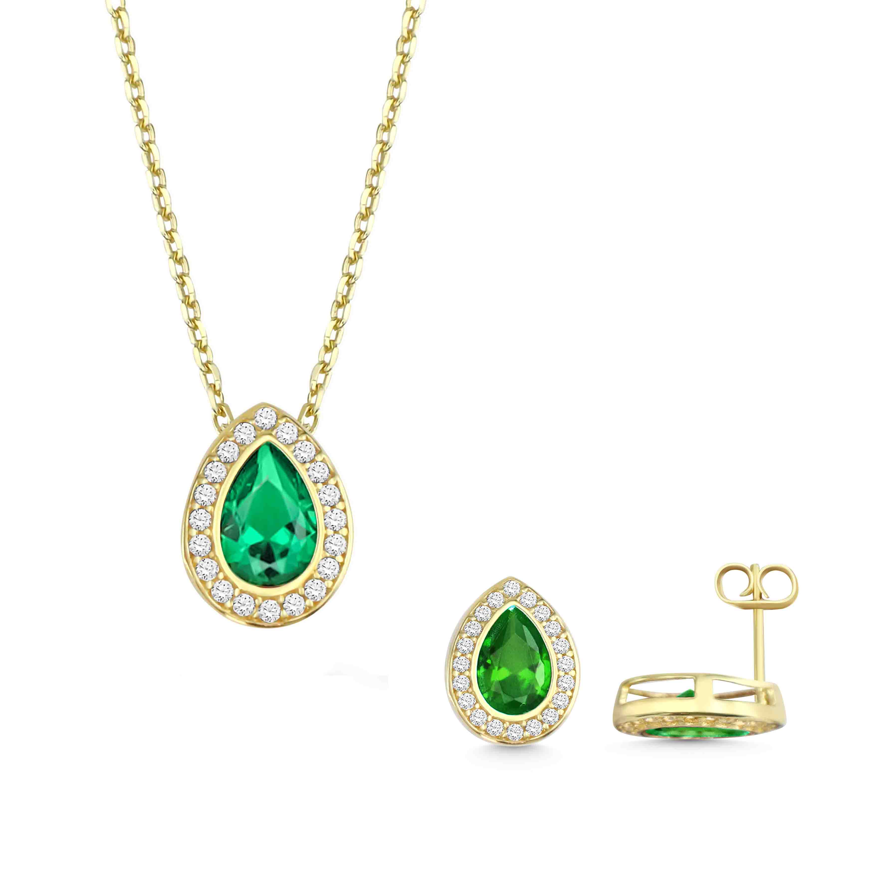 Juego de oro 18k Mujer Dama