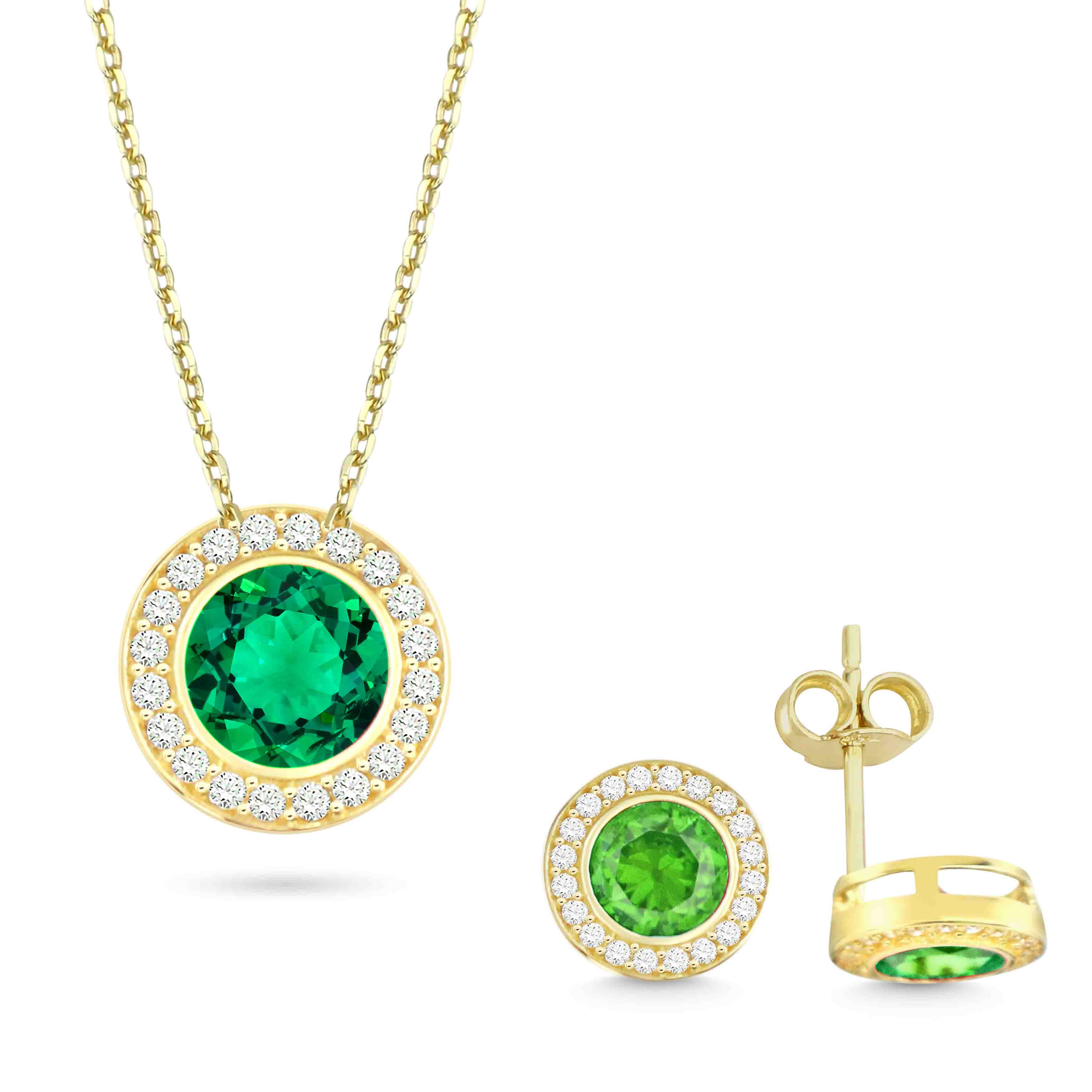 Juego de oro 18k Mujer Dama