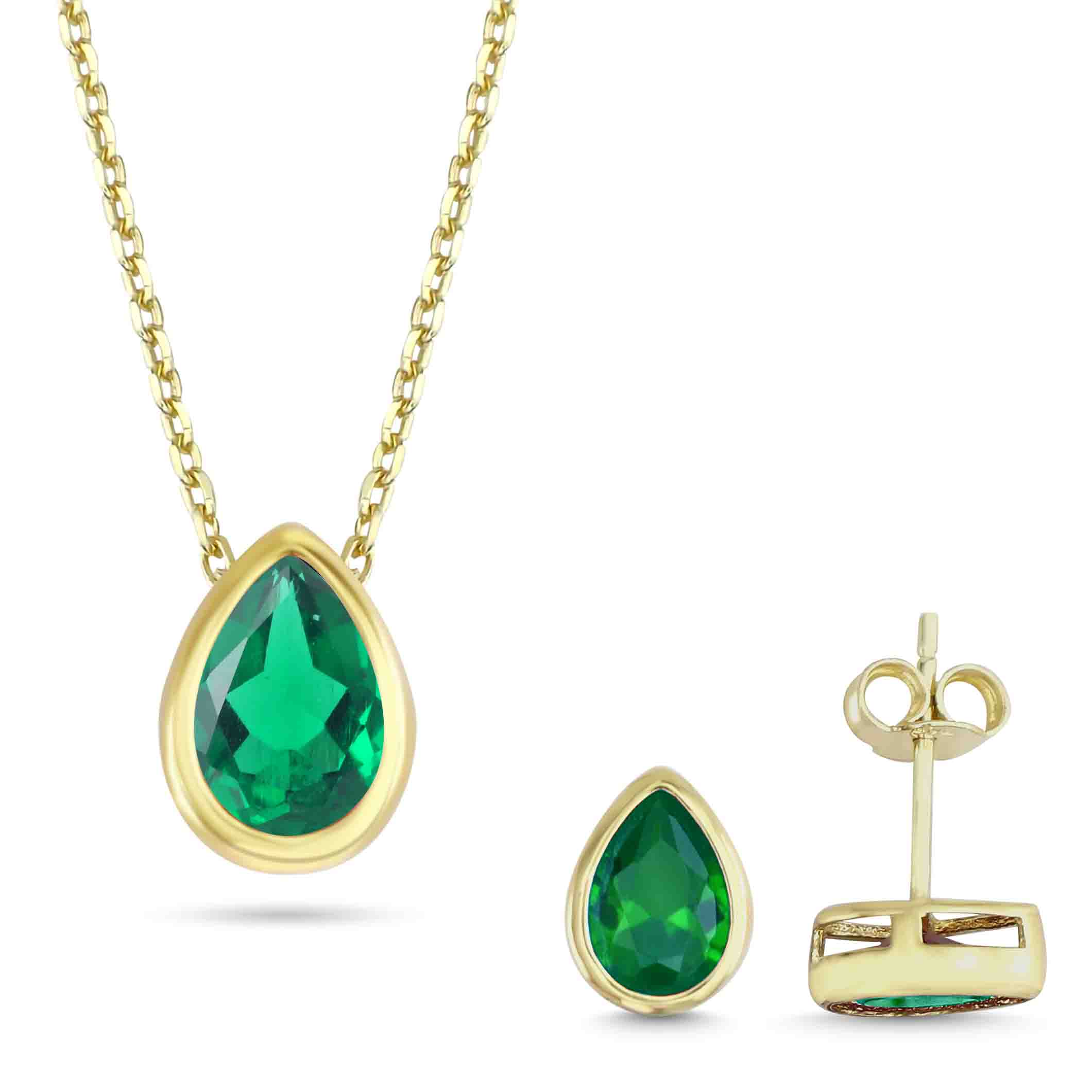 Juego de oro 18k Mujer Dama