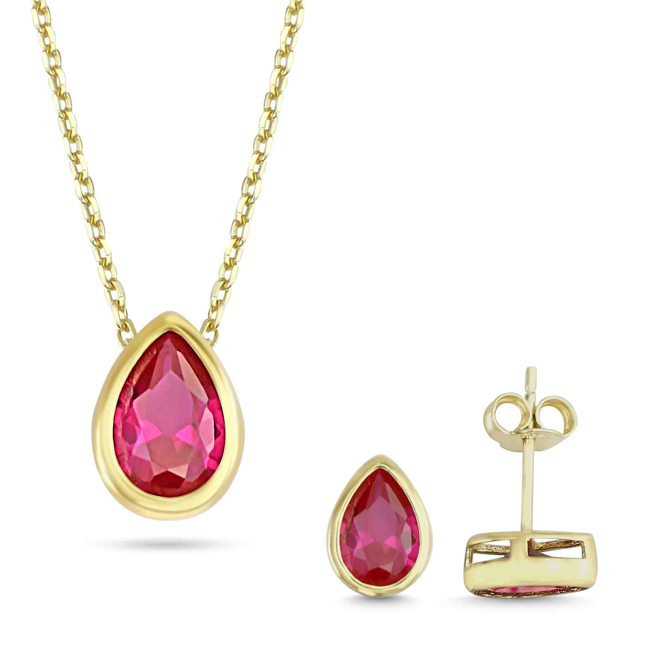 Juego de oro 18k Sierra III