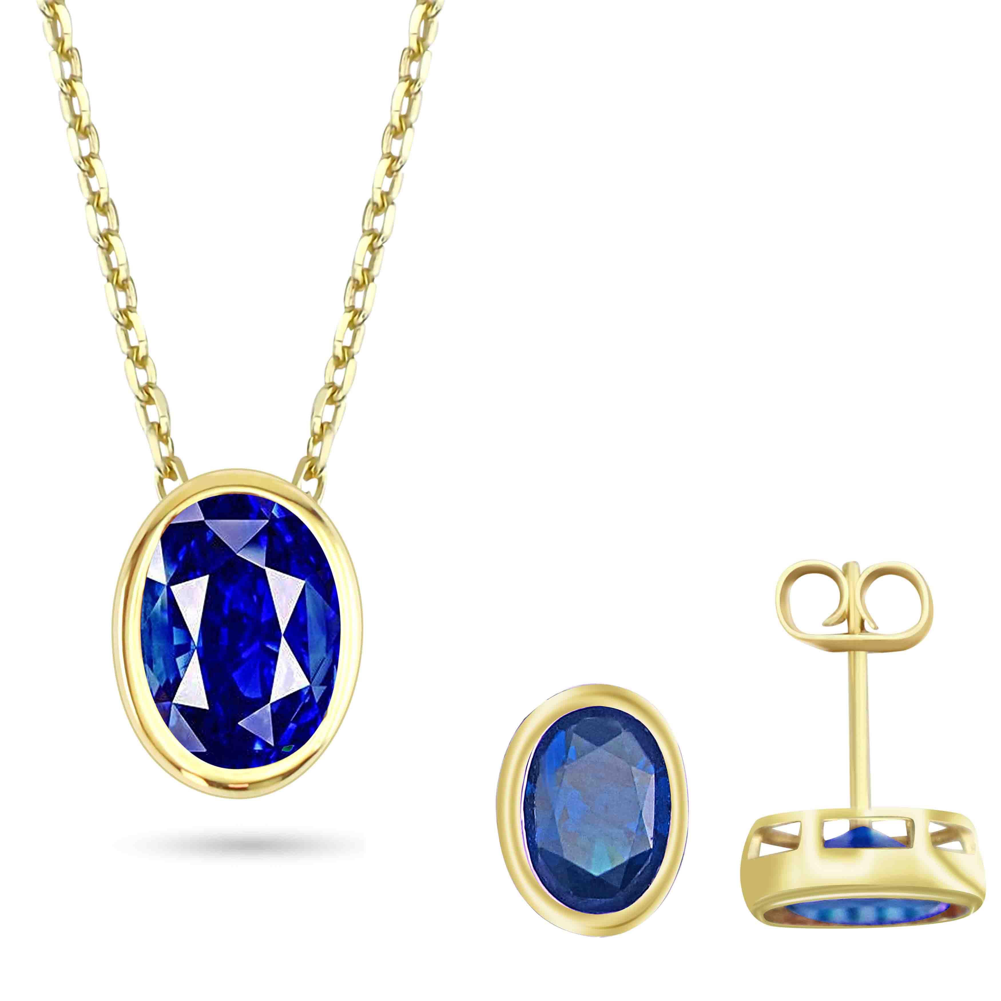 Juego de oro 18k Mujer Dama