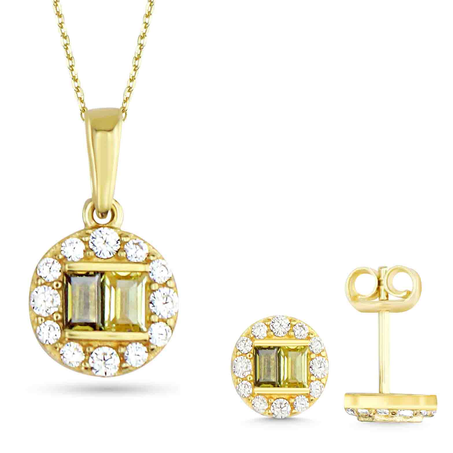 Juego de oro 18k Mujer Dama